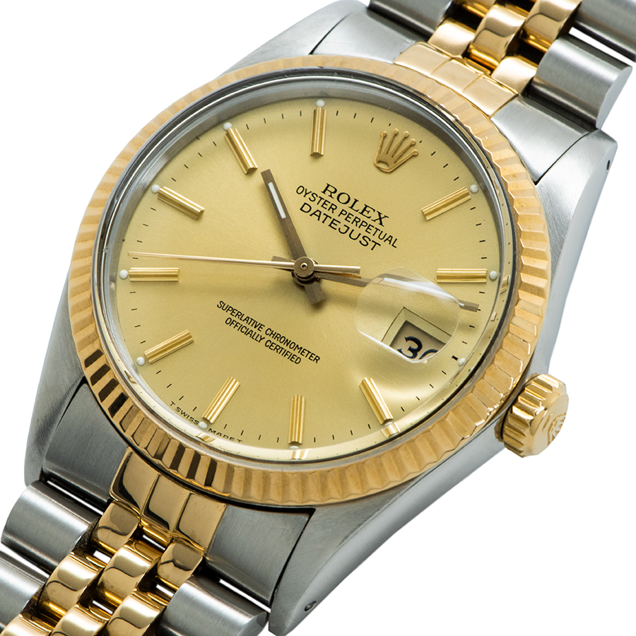 ROLEX ロレックス デイトジャスト 10P 16013 R番 メンズ腕時計