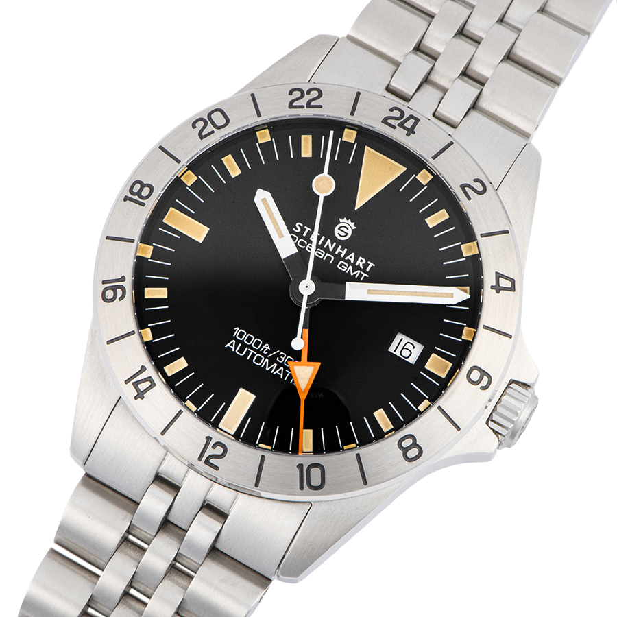Steinhart Vintage GMT スタインハートケース径 - 腕時計(アナログ)