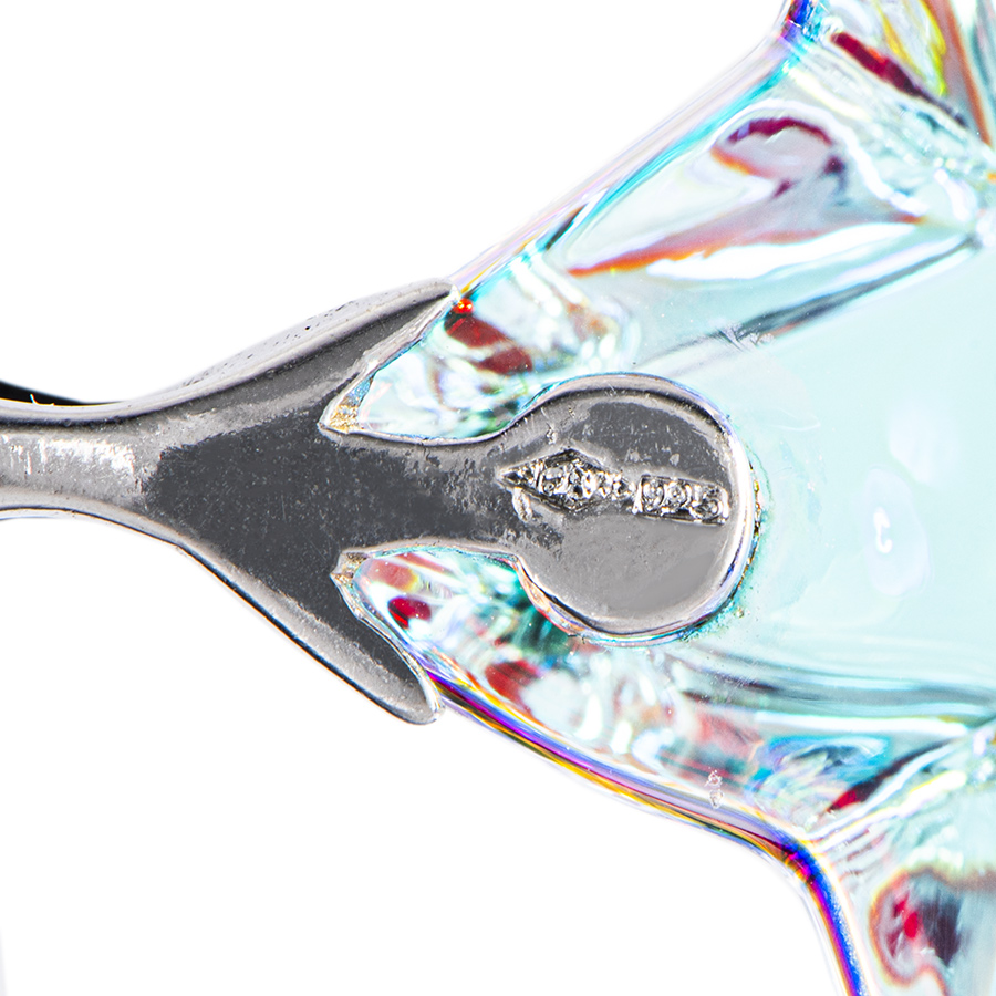 【美品】 バカラ スターレット ネックレス クリア クリスタル K18YG 美品 Baccarat バカラ STARLET スターレット チョーカー